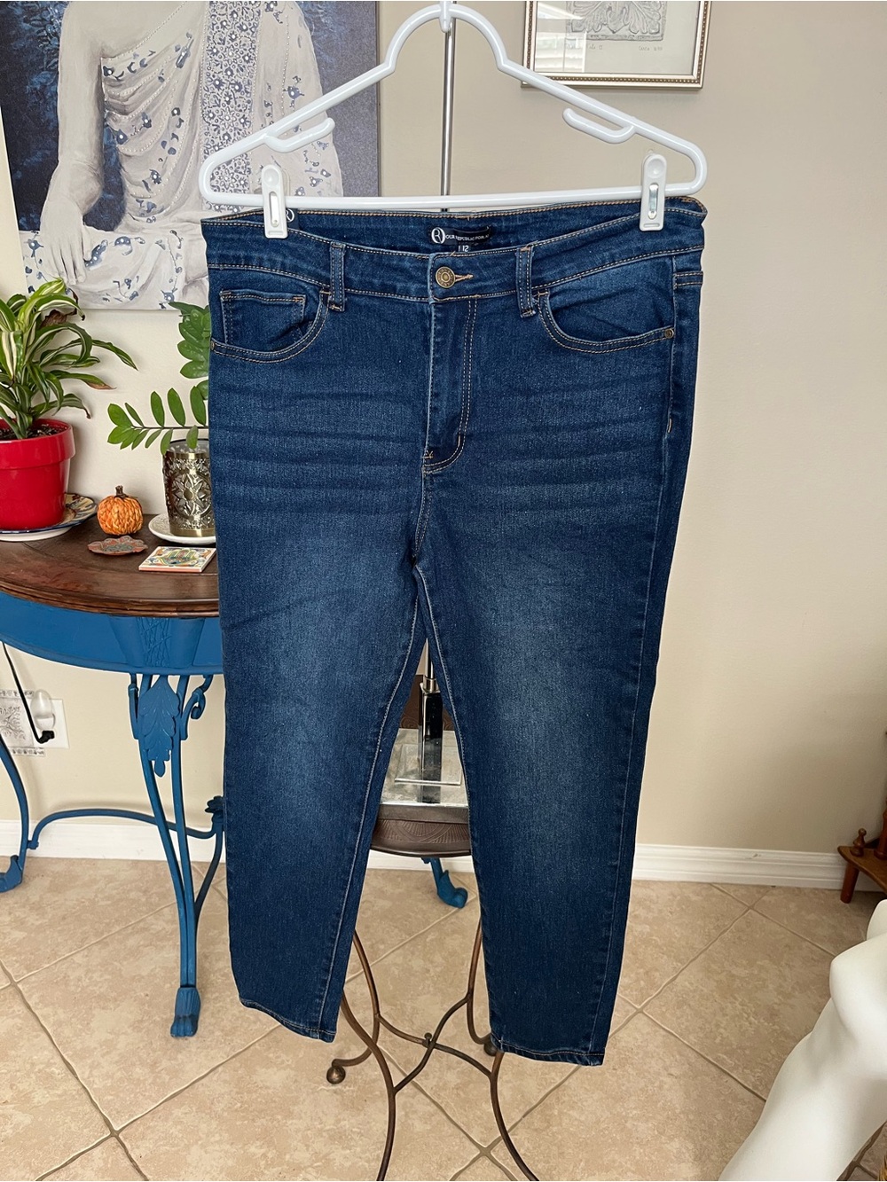 Our Republic For All Stretchy Ankle Cropped High Rise Jeans
 - 12